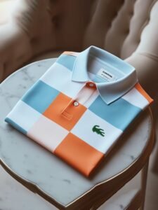 Men's Classic Business Logo Button Short Sleeve