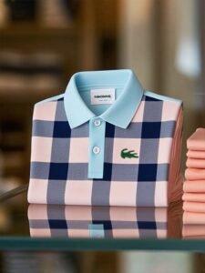 Balltoy  Men's Classic Business Logo Button Short Sleeve Shirt