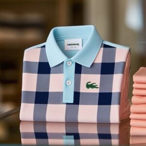 Balltoy  Men's Classic Business Logo Button Short Sleeve Shirt