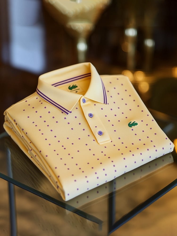 Men's Classic Business Logo Button Short Sleeve