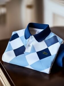 Balltoy Men's Classic Business Logo Button Short Sleeve Shirt